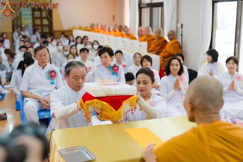 ภาพ No.132143:พิธีประดิษฐานยอดอุโบสถ บูชาธรรม 80 ปี หลวงพ่อธัมมชโย ณ วัดพระธรรมกายโทชิหงิ ประเทศญี่ปุ่น วันอาทิตย์ที่ 24 มีนาคม พ.ศ. 2567
