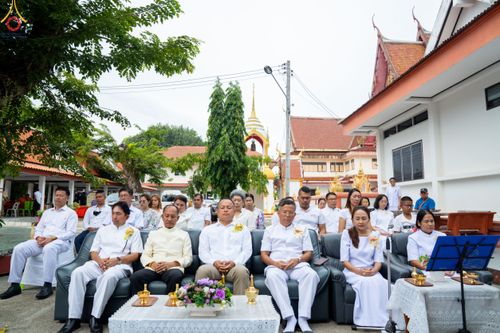 ภาพ No.87279:พิธีถวายสังฆทาน 323 วัด 4 จังหวัดชายแดนภาคใต้  ปีที่ 19 ครั้งที่ 165 พิธีมอบกองทุนหนุนแรงใจช่วยครูใต้  ปีที่ 16 ครั้งที่ 130 และพิธีทำบุญอุทิศส่วนกุศลให้ผู้วายชนม์ ณ วัดพุทธภูมิ อ.เมือง จ.ยะลา วันเสาร์ที่ 9 กันยายน พ.ศ. 2566