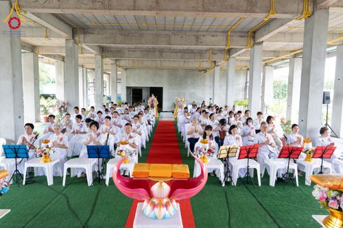 ภาพ No.157183:พิธีทอดผ้าป่าติดตั้งอิฐมวลเบาและฝ้าเพดาน ณ ศูนย์ปฏิบัติธรรมน้ำใสใจสว่าง บางกอกน้อย กรุงเทพมหานคร วันเสาร์ที่ 14 กันยายน พ.ศ. 2567