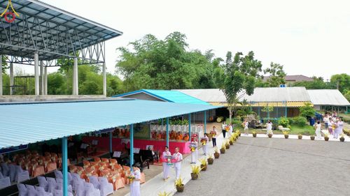 ภาพ No.138444:พิธีทอดผ้าป่าสามัคคี เพื่อสมทบทุนสร้างหอฉัน ๑๑๓ปี คุณยายอาจารย์มหารัตนอุบาสิกาจันทร์ขนนกยูง ครั้งที่ ๘ ในวันศุกร์ ที่ ๒๔ พฤษภาคม พ.ศ. ๒๕๖๗ ณ ศูนย์การศึกษาจอมบึง ต.รางบัว อ.จอมบึง จ.ราชบุรี