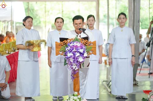 ภาพ No.228108:วันอาทิตย์ที่ 8 มิถุนายน พ.ศ. 2568 พิธีตักบาตรพระ 500 รูป ปีที่ 10 ณ ธุดงคสถานล้านนา อำเภอสันทราย จังหวัดเชียงใหม่