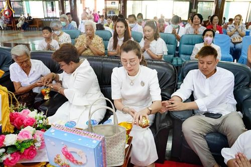 ภาพ No.94857:พิธีทอดกฐินสามัคคีทั่วไทย 5,000 วัด ณ วัดโพธิ์ศรีเจริญ อ.ศรีประจันต์ จ.สุพรรณบุรี วันที่ 12 พฤศจิกายน พ.ศ. 2566