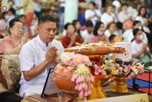 ภาพ No.98918:พิธีทอดกฐินสามัคคีทั่วไทย 5,000 วัด และกฐินเด็กดีวีสตาร์ ณ วัดเขาลาดวนาราม อ.แก่งคอย จ.สระบุรี วันที่ 26 พฤศจิกายน พ.ศ. 2566