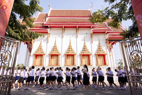 ภาพ No.113930:พิธีทอดผ้าป่าทำนุบำรุงศาสนสถาน ณ วัดเกิดการอุดม ต.คลองสาม อ.คลองหลวง จ.ปทุมธานี วันที่ 17 มกราคม พ.ศ. 2567