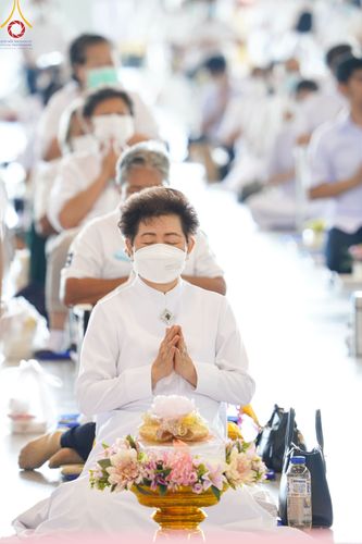 ภาพ No.81155:พิธีถวายหนังสือธรรมะ บาลี นักธรรม ทางก้าวหน้า วันเสาร์ที่ 27 พฤษภาคม พ.ศ. 2566 ณ บ้านแก้วเรือนทองคุณยายอาจารย์ฯ สภาธรรมกายสากล