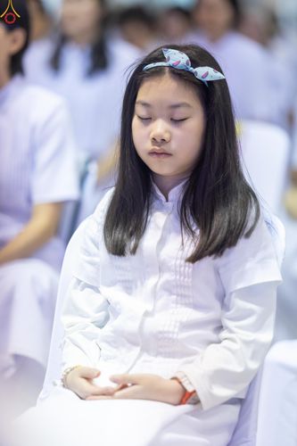 ภาพ No.328037:วันอาทิตย์ต้นเดือนที่ 3 พฤษภาคม พ.ศ.2569 พิธีบูชาข้าวพระ ณ วัดพระธรรมกาย