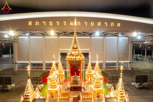 ภาพ No.316687:วันอาทิตย์ที่ 29 มีนาคม พ.ศ. 2569 พิธีทอดผ้าบังสุกุลและพิธีชำระร่าง โยมพ่อณรงค์ จินตมากุล  สิริอายุ 99 ปี 11 เดือน โยมบิดา พระครูปลัดรัตนวีรวัฒน์ (รังสฤษดิ์ อิทฺธิจินตโก) ที่ปรึกษาเจ้าคณะจังหวัดปทุมธานี เจ้าอาวาสวัดพระธรรมกาย  ณ ฌาปนสถานชั่วคราว ทางเข้า 