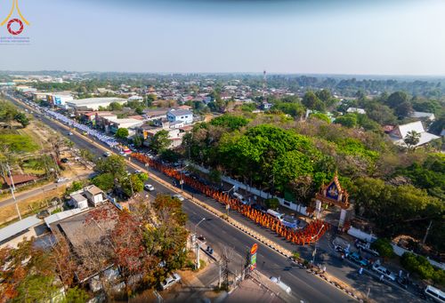 ภาพ No.310540:วันอาทิตย์ที่ 22 กุมภาพันธ์ พ.ศ. 2569 พิธีอัญเชิญพระประธาน “พระธรรมกาย” เพื่อไปประดิษฐาน ณ ธุดงเข้าสถานอำนาจเจริญ จังหวัดอำนาจเจริญ