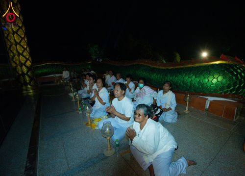 ภาพ No.210716:วันพฤหัสบดีที่ 13 มีนาคม พ.ศ. 2568  สมโภชพระประธานอุโบสถวัดป่าอุบลแก้ว จังหวัดอุบลราชธานี