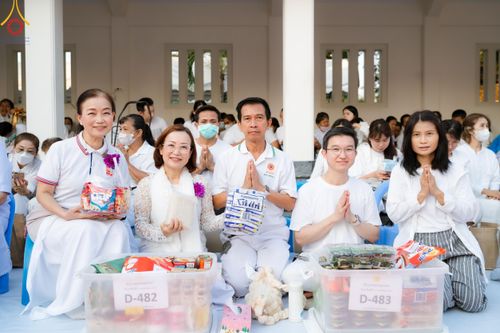 ภาพ No.116089:พิธีตักบาตรพระธรรมยาตรา ณ อนุสรณ์สถานลำดับที่ 4 สถานที่เกิดด้วยกายธรรม วัดโบสถ์(บน) จ.นนทบุรี วันที่ 21 มกราคม พ.ศ. 2567