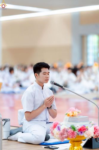 ภาพ No.225395:วันอาทิตย์ที่ 18 พฤษภาคม พ.ศ. 2568 พิธีร่วมบุญการศึกษา พระภิกษุ สามเณร ณ ห้องแก้วสารพัดนึก 2 วัดพระธรรมกาย