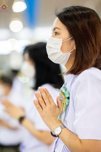 ภาพ No.77058:พิธีหล่อพระบรมพุทธเจ้า ในวันมาฆบูชา อาทิตย์ต้นเดือนที่ 6 มีนาคม พ.ศ. 2566 ณ วัดพระธรรมกาย จ.ปทุมธานี