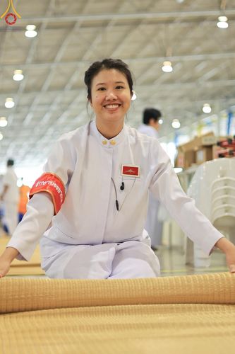 ภาพ No.58276:V.41 เทหมดใจ  ลุยต่อไป ร้อยซาวปี การเตรียมงาน การปฏิบัติงาน และการเก็บงาน ของเจ้าหน้าที่หน่วยงานต่างๆ เพื่อพิธีฉลองอายุวัฒนมงคล 80 ปี หลวงพ่อธัมมชโย และรับถวายมหาสังฆทาน 10,000 กว่าวัดทั่วประเทศ ในวันคุ้มครองโลก จันทร์ที่ 22 เมษายน พ.ศ. 2567