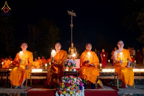 ภาพ No.210530:วันเสาร์ที่ 8 มีนาคม พ.ศ. 2568 พิธีจุดประทีป โครงการบรรพชาสามเณรชาวเนปาล 500 รูป ณ ชาตสถานอุทยานลุมพินีวัน ที่ประสูติขององค์สมเด็จพระสัมมาสัมพุทธเจ้า ลุมพินี ประเทศเนปาล