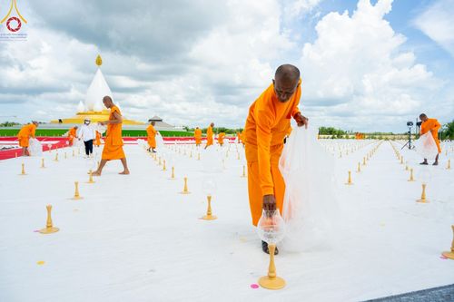 ภาพ No.211191:วันเสาร์ที่ 15 มีนาคม พ.ศ. 2568  การเตรียมงานของเจ้าหน้าที่ เพื่องานฉลองปทุมเจดีย์ ณ ศูนย์อบรมเยาวชนปัตตานี