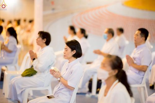 ภาพ No.244455:วันที่ 7 กันยายน พ.ศ. 2568 พิธีฉลองชัยสวดมนต์บทธัมมจักกัปปวัตตนสูตร 7,681,108,108 จบ ณ มหารัตนวิหารคด วัดพระธรรมกาย