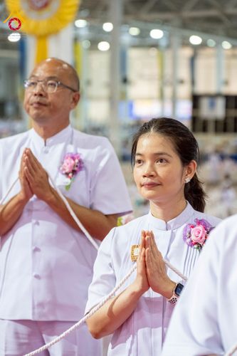 ภาพ No.261257:วันอาทิตย์ที่ 5 ตุลาคม พ.ศ. 2568 พิธีจุดเทียนใจ ไฟนิรันด์ อนันตชัย ณ สภาธรรมกายสากล วัดพระธรรมกาย