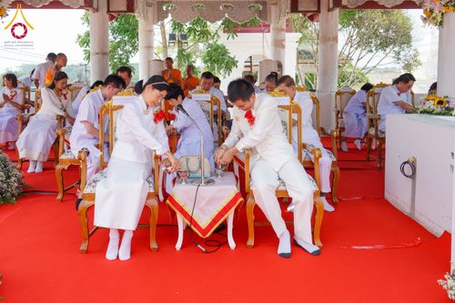 ภาพ No.61634:พิธีตัดลูกนิมิตผูกพัทธสีมา อุโบสถจิตตะอริยศุภกุล วันพฤหัสบดีที่ ๑๘ เมษายน พ.ศ.๒๕๖๗ ณ วัดกิ่วลม ตำบลบ่อหลวง อำเภอฮอด จังหวัดเชียงใหม่