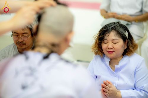 ภาพ No.213588:วันเสาร์ที่ 29 มีนาคม พ.ศ. 2568 พิธีปลงผม โครงการสามเณรยุวธรรมทายาท รุ่นที่ 33 โครงการสามเณรมัชฌิมธรรมทายาท รุ่นที่ 29 ณ ห้องปฏิบัติธรรมวิหารคด คอร์ 13 วัดพระธรรมกาย