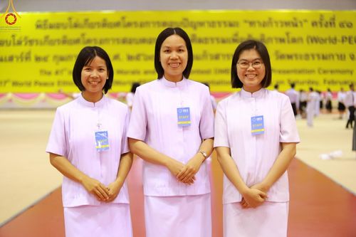 ภาพ No.125413:V.27 มาฆะ สาธุ  การรับบุญเตรียมงาน ปฎิบัติงาน เก็บงาน ของเจ้าหน้าที่หน่วยงานต่างๆ เพื่อวันมาฆบูชา วันเสาร์ที่ 24 กุมภาพันธ์  พ.ศ. 2567 ณ วัดพระธรรมกาย จ.ปทุมธานี