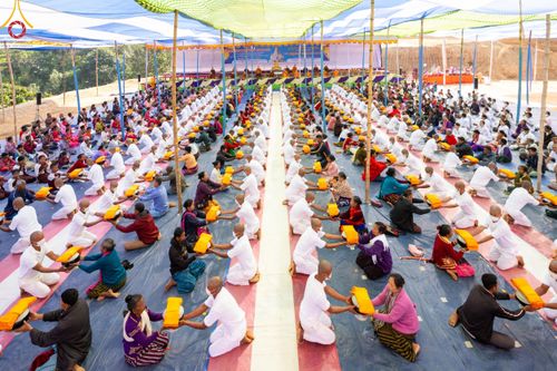 ภาพ No.130327:Photo Story ปฐมบรรพชาชาวพุทธมาร์มา Episode 3/5 วันที่ 9 กุมภาพันธ์ พ.ศ. 2567 ในโครงการบรรพชาสามเณร ครั้งแรกของชาวพุทธมาร์มา บังกลาเทศ ณ วัดธัมจักร อรัญกุฏิ เมืองรัมการ์ คาร์กาชารี บังกลาเทศ