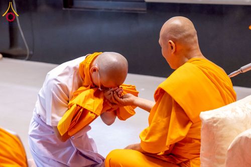 ภาพ No.256238:วันที่ 4 ตุลาคม พ.ศ. 2568 พิธีบรรพชาอุปสมบท  โครงการอุปสมบทหมู่บูชาธรรม 141 ปี  พระมงคลเทพมุนี (สด จนฺทสโร) ณ โบสถ์พระไตรปิฏก วัดพระธรรมกาย จ.ปทุมธานี