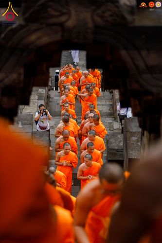 ภาพ No.280078:วันที่ 31 ธันวาคม พ.ศ. 2568 เดินธรรมยาตราที่บรมพุทธโธ อินโดนีเซีย