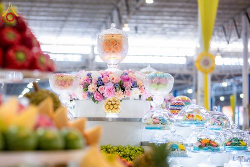 ภาพ No.318374:วันอาทิตย์ต้นเดือนที่ 5 เมษายน พ.ศ.2569 พิธีบูชาข้าวพระ ณ สภาธรรมกายสากล วัดพระธรรมกาย