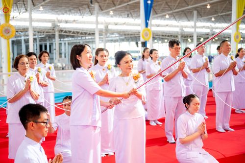 ภาพ No.342826:วันอาทิตย์ที่ 9 สิงหาคม พ.ศ.2569 พิธีจุดเทียนใจ ไฟนิรันดร์ อนันตชัย ณ รัตนบัลลังก์ วัดพระธรรมกาย