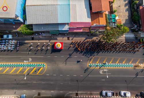 ภาพ No.310537:วันอาทิตย์ที่ 22 กุมภาพันธ์ พ.ศ. 2569 พิธีอัญเชิญพระประธาน “พระธรรมกาย” เพื่อไปประดิษฐาน ณ ธุดงเข้าสถานอำนาจเจริญ จังหวัดอำนาจเจริญ