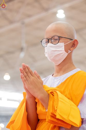 ภาพ No.79864:พิธีขอบรรพชา , พิธีคล้องอังสะ พิธีขอสรณคมน์และศีล , พิธีขอนิสสัย ในโครงการบรรพชาสามเณรฟื้นฟูพระพุทธศาสนาทั่วไทย วันเสาร์ที่ 8 เมษายน พ.ศ.2566