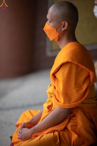 ภาพ No.80025:สามเณรฟังธรรม ปฎิบัติธรรม ในโครงการบรรพชาสามเณรหมู่ ประเทศเนปาล วันที่ 20 มีนาคม พ.ศ.2566