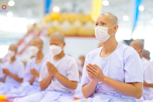 ภาพ No.79829:พิธีขอบรรพชา , พิธีคล้องอังสะ พิธีขอสรณคมน์และศีล , พิธีขอนิสสัย ในโครงการบรรพชาสามเณรฟื้นฟูพระพุทธศาสนาทั่วไทย วันเสาร์ที่ 8 เมษายน พ.ศ.2566