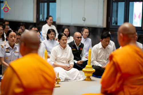 ภาพ No.340450:วันที่ 16 กรกฎาคม พ.ศ.2569 อำเภอคลองหลวงผสานเครือข่าย“บวร”ถวายเทียนพรรษาปี2569 ณ วัดพระธรรมกาย