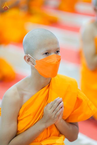 ภาพ No.79914:พิธีขอบรรพชา , พิธีคล้องอังสะ พิธีขอสรณคมน์และศีล , พิธีขอนิสสัย ในโครงการบรรพชาสามเณรฟื้นฟูพระพุทธศาสนาทั่วไทย วันเสาร์ที่ 8 เมษายน พ.ศ.2566