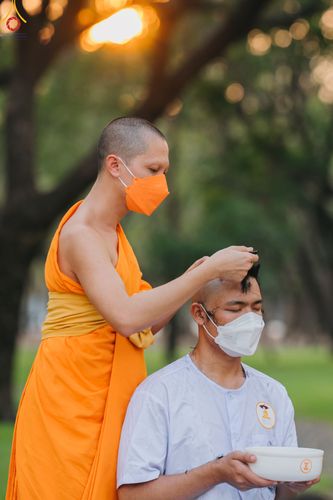 ภาพ No.80123:พิธีตัดปอยผมและปลงผมนาคธรรมทายาท โครงการอุปสมบทหมู่ธรรมทายาท พุทธศาสตร์สากลรุ่นที่ 7 (ภาคฤดูร้อน) วันอาทิตย์ที่ 9 เมษายน พ.ศ.2566