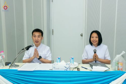 ภาพ No.322854:วันเสาร์ที่ 18 เมษายน พ.ศ. 2569 ตักบาตรฉลองพระใหม่ โครงการอุปสมบทหมู่ธรรมทายาท ระดับอุดมศึกษา รุ่นที่ 53 ภาคฤดูร้อน  ณ ฟ้องปฏิบัติธรรม ชั้นลอย 1/2 มหารัตนวิหารคด คอร์ 13 วัดพระธรรมกาย