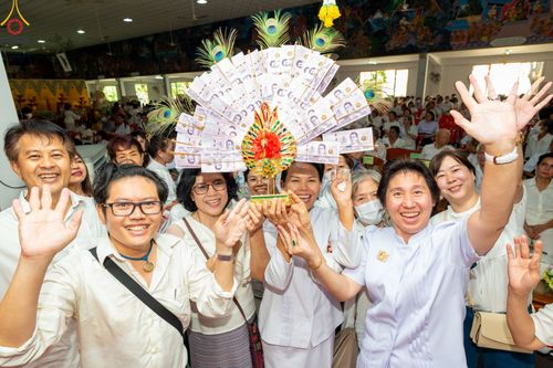 ภาพ No.92539:พิธีทอดกฐินสามัคคีทั่วไทย ณ วัดโบสถ์บน ต.บางคูเวียง อ.บางกรวย จังหวัดนนทบุรี วันเสาร์ที่ 4 พฤศจิกายน พ.ศ. 2566