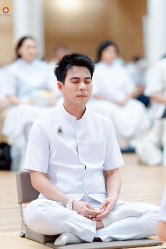 ภาพ No.225353:วันอาทิตย์ที่ 18 พฤษภาคม พ.ศ. 2568 พิธีร่วมบุญการศึกษา พระภิกษุ สามเณร ณ ห้องแก้วสารพัดนึก 2 วัดพระธรรมกาย