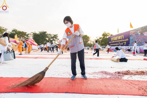 ภาพ No.113405:V.12 พลังหมู่ การเตรียมงาน เก็บงาน การรับบุญของเจ้าหน้าที่หน่วยงานต่างๆ เพื่อโครงการธรรมยาตรา ปีที่ 12 ระหว่างวันที่ 2 - 31 มกราคม พ.ศ. 2567