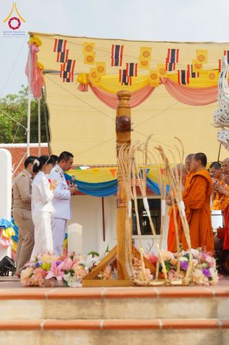 ภาพ No.61584:พิธีตัดลูกนิมิตผูกพัทธสีมา อุโบสถจิตตะอริยศุภกุล วันพฤหัสบดีที่ ๑๘ เมษายน พ.ศ.๒๕๖๗ ณ วัดกิ่วลม ตำบลบ่อหลวง อำเภอฮอด จังหวัดเชียงใหม่