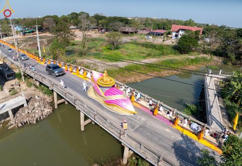 ภาพ No.116621:พิธีต้อนรับพระธรรมยาตรา ปีที่ 12 ณ อนุสรณ์สถานบางปลา จ.นครปฐม วันที่ 21 มกราคม พ.ศ. 2567