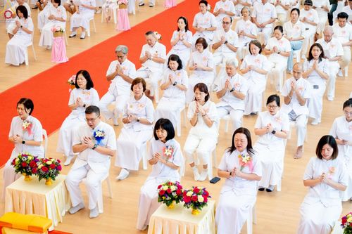 ภาพ No.254257:วันที่ 12 ตุลาคม พ.ศ. 2568 พิธีทอดกฐินสามัคคีวัดพระธรรมกายสิงคโปร์  新加坡法身寺功德衣法会 Dhammakaya Centre Singapore Kathina Ceremony  