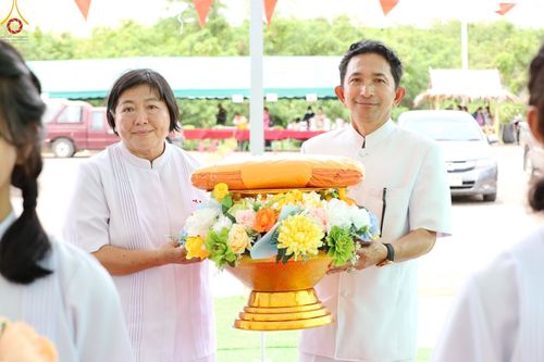 ภาพ No.84880:พิธีทอดผ้าป่าสามัคคีกันสาดคุ้มภัย และกำแพงแก้วเพื่อปกป้องภัยอันตราย จากความไม่สงบในพื้นที่ ณ ศูนย์ปฏิบัติธรรมและอบรมเยาวชนเมืองยะลา  ถนนเวฬุวัน ซอยเศรษฐี วันเสาร์ ที่ ๒๙ กรกฎาคม พ.ศ. ๒๕๖๖