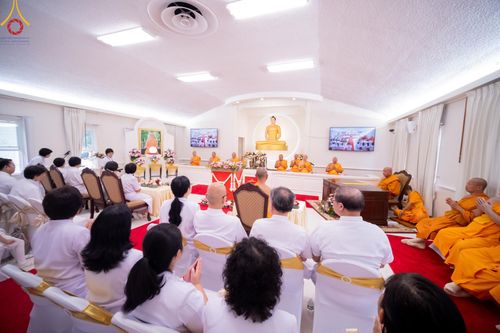 ภาพ No.144708:พิธีประดิษฐานลูกนิมิตมหาสมบัติ ผูกสีมาสถาปนาอุโบสถ บูชาธรรม ๘๐ ปี หลวงพ่อธัมมชโย วันอาทิตย์ที่ ๓๐ มิถุนายน พ.ศ. ๒๕๖๗ วัดพระธรรมกายนิวเจอร์ซี ประเทศสหรัฐอเมริกา