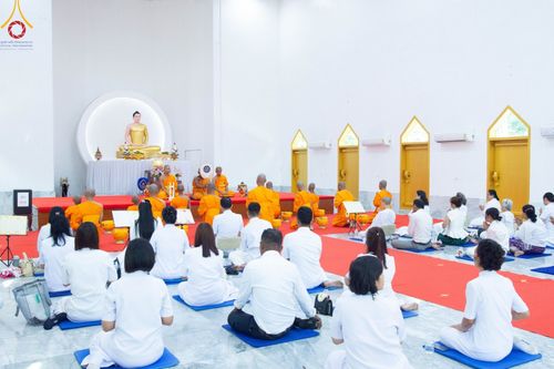 ภาพ No.101074:พิธีบรรพชาธรรมทายาท ในโครงการอุปสมบทบูชาธรรม มหาปูชนียาจารย์ พ.ศ. 2566 ณ วัดหนองไผ่ล้อม จ.ปราจีนบุรี วันที่ 2 ธันวาคม พ.ศ. 2566