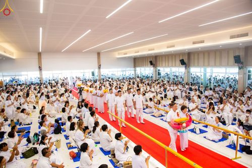 ภาพ No.128857:พิธีทอดผ้าป่าฉลองมหารัตนเจดีย์สิริปทุมสวรรค์ ณ ศูนย์ปฏิบัติธรรมภาคใต้ อ.บางกล่ำ จ.สงขลา วันที่ 10 มีนาคม พ.ศ. 2567