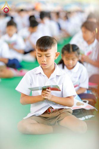 ภาพ No.266739:วันที่ 5 พฤศจิกายน พ.ศ. 2568 รวมพลังเด็กดี V-Star ผู้นำฟื้นฟูศีลธรรมโลก ณ พุทธอุทยานนานาชาติ จังหวัดหนองคาย