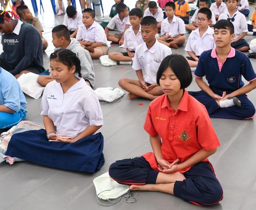 ภาพ No.106875:วันรวมพลังเด็กดี V-Star ผู้นำฟื้นฟูศีลธรรมโลก ยะลา ณ ศูนย์ปฏิบัติธรรมและอบรมเยาวชนเมืองยะลา วันที่ 27 ธันวาคม พ.ศ. 2566