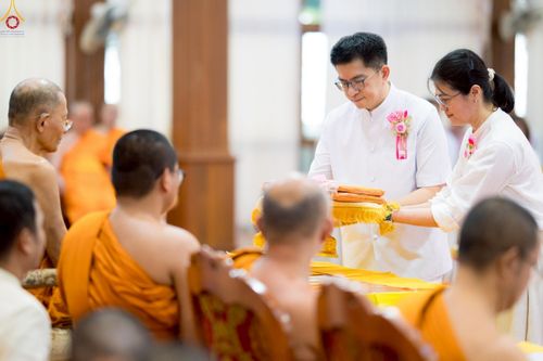 ภาพ No.234986:วันเสาร์ที่ 26 กรกฎาคม พ.ศ. 2568 พิธีทอดผ้าป่าบูรณปฏิสังขรณ์ วัดสามพระยาวรวิหาร ณ ศาลาอบรมสงฆ์ วัดสามพระยาวรวิหาร เขตพระนคร กรุงเทพมหานครฯ